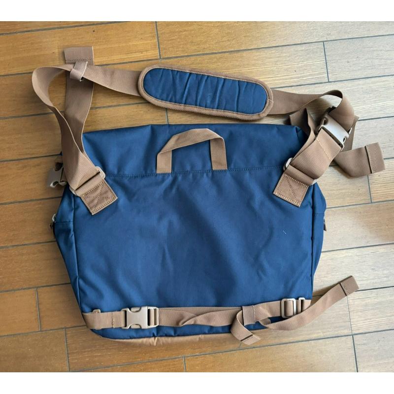 二手沖浪滑雪大牌Quiksilver郵差包-細節圖4