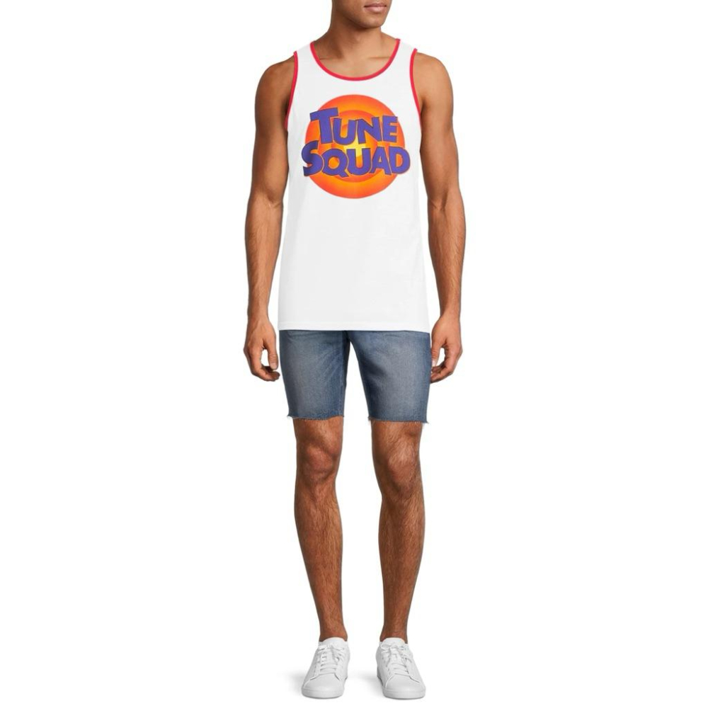 【D1】全新Space Jam Looney Tunes Squad背心SZ L-細節圖2