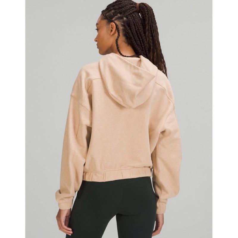 全新女士寬松短款連帽T Relaxed Cropped Hoodie丨lululemon丨LW3FLCS SZ 2-細節圖2
