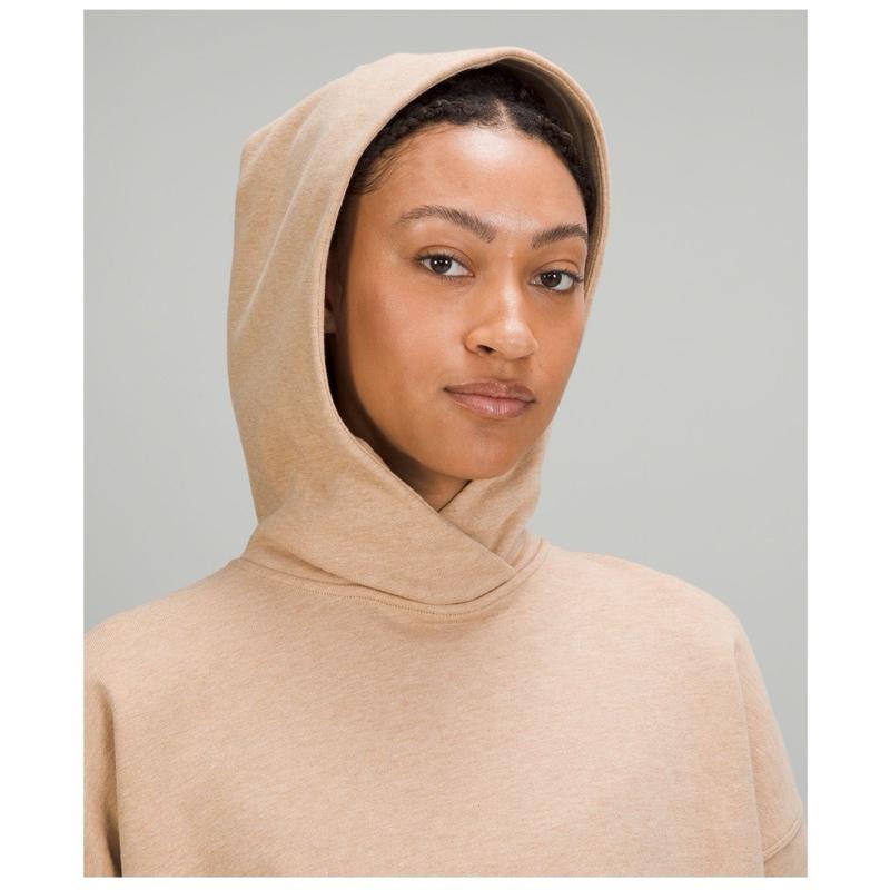 全新女士寬松短款連帽T Relaxed Cropped Hoodie丨lululemon丨LW3FLCS SZ 2-細節圖3