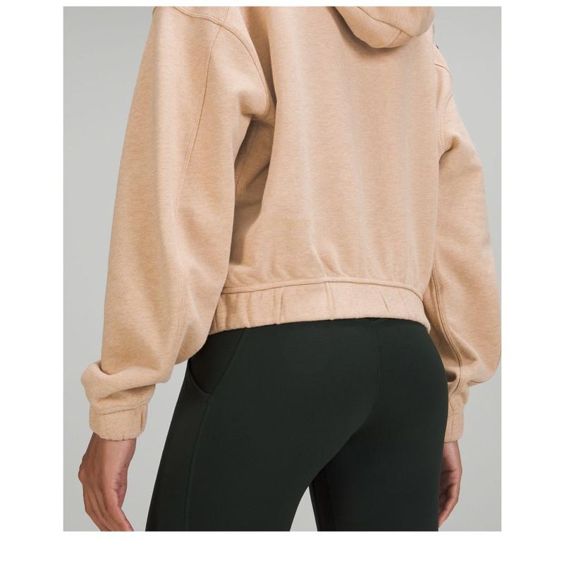 全新女士寬松短款連帽T Relaxed Cropped Hoodie丨lululemon丨LW3FLCS SZ 2-細節圖4