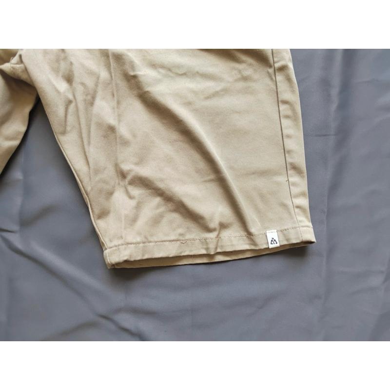 二手古著Vintage西海岸滑板大牌Matix卡其短褲 SZ 32-細節圖2