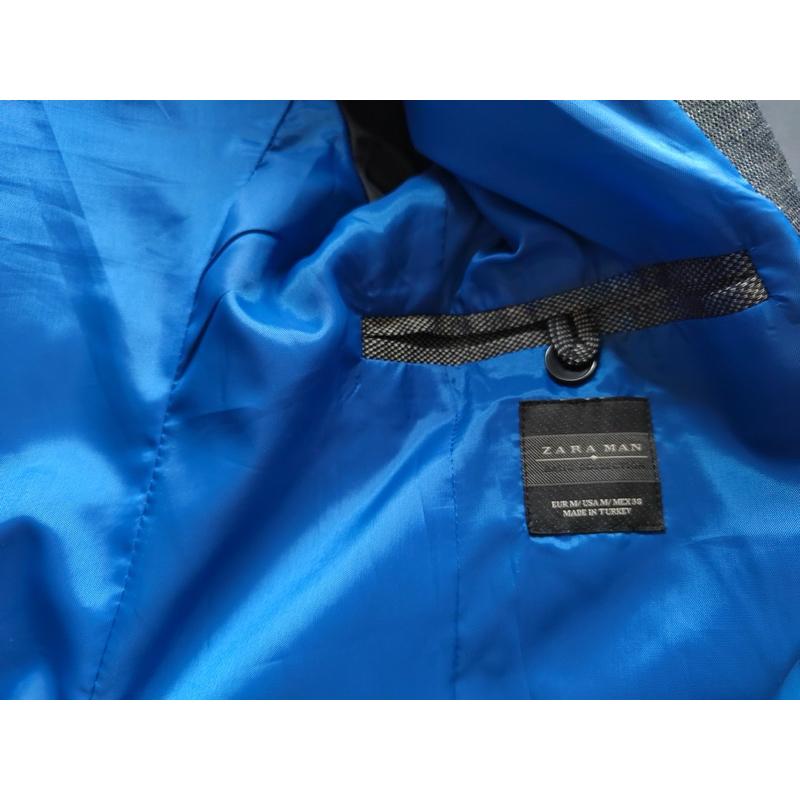 【M2】二手Zara Man休閒西裝外套  SZ M-細節圖3