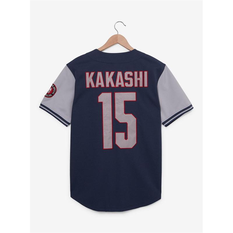 全新火影忍者卡卡西Naruto Shippuden Kakashi Anbu BoxLunch球衣SZ L-細節圖2