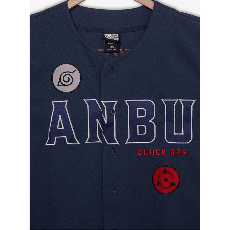全新火影忍者卡卡西Naruto Shippuden Kakashi Anbu BoxLunch球衣SZ L-細節圖3