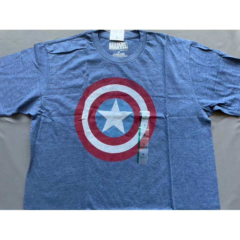 【H4】全新Marvel漫威美國隊長Captain America Iogo短T SZ M-細節圖2