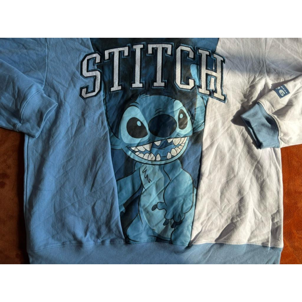 二手迪士尼Disney Stitch大學T SZ 3XL-細節圖2