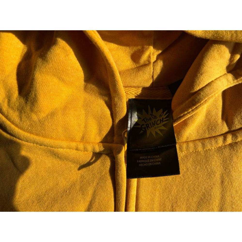全新Dr Seuss The Grinch Max The Dog Face連帽外套 SZ L-細節圖4
