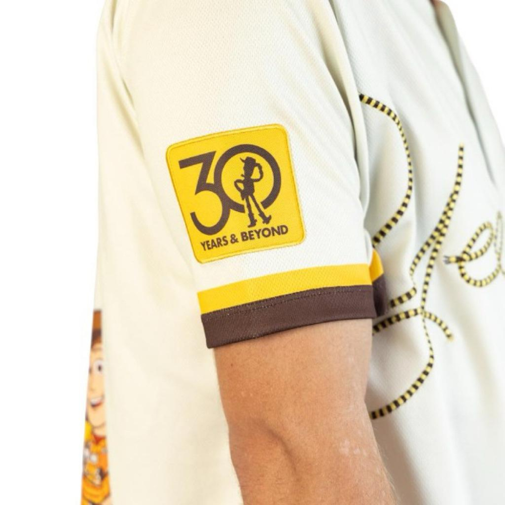 全新玩具總動員Pixar Toy Story - Yee Haw Baseball Jersey棒球球衣 SZ L-細節圖4