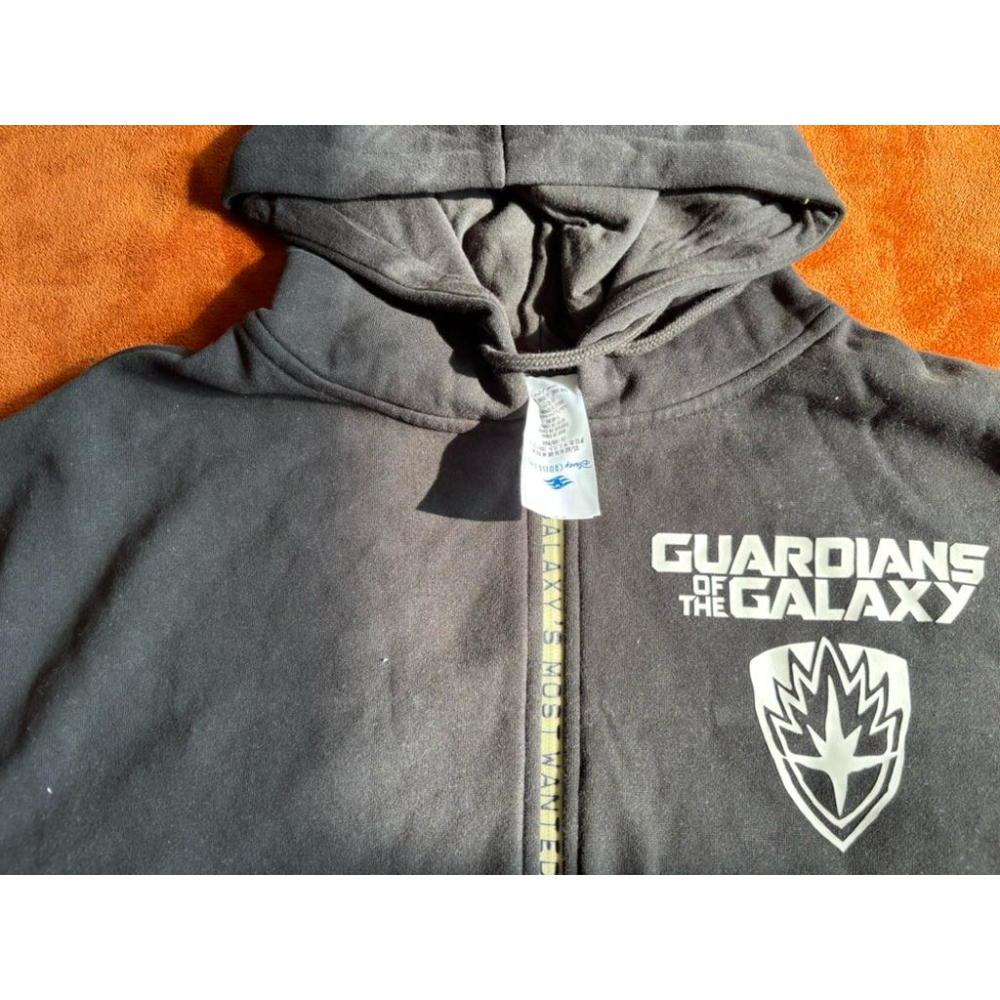 全新迪士尼Disney Marvel星際異攻隊Guardians of The Galaxy連帽外套 SZ M-細節圖2