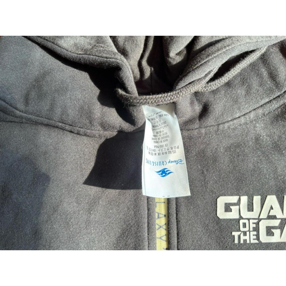 全新迪士尼Disney Marvel星際異攻隊Guardians of The Galaxy連帽外套 SZ M-細節圖3