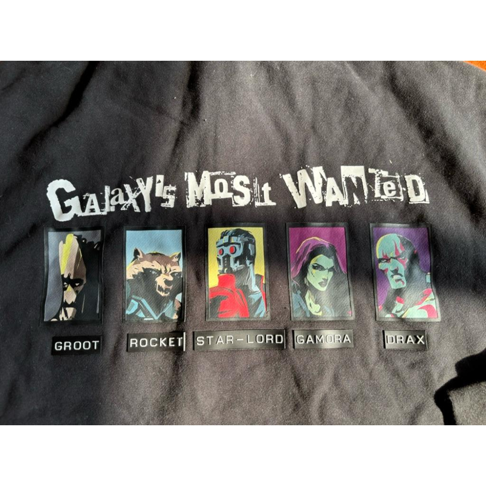 全新迪士尼Disney Marvel星際異攻隊Guardians of The Galaxy連帽外套 SZ M-細節圖6