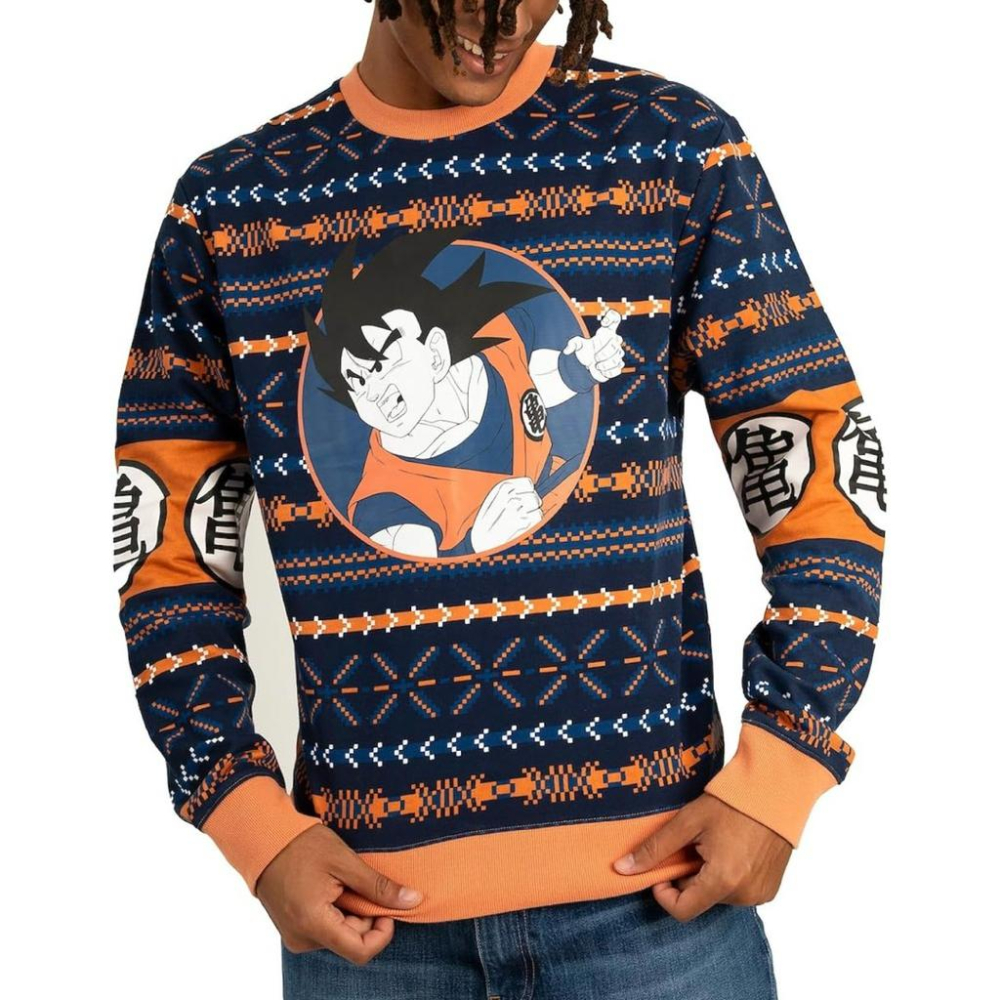 全新七龍珠Dragon Ballz聖誕節毛衣 SZ M-細節圖2