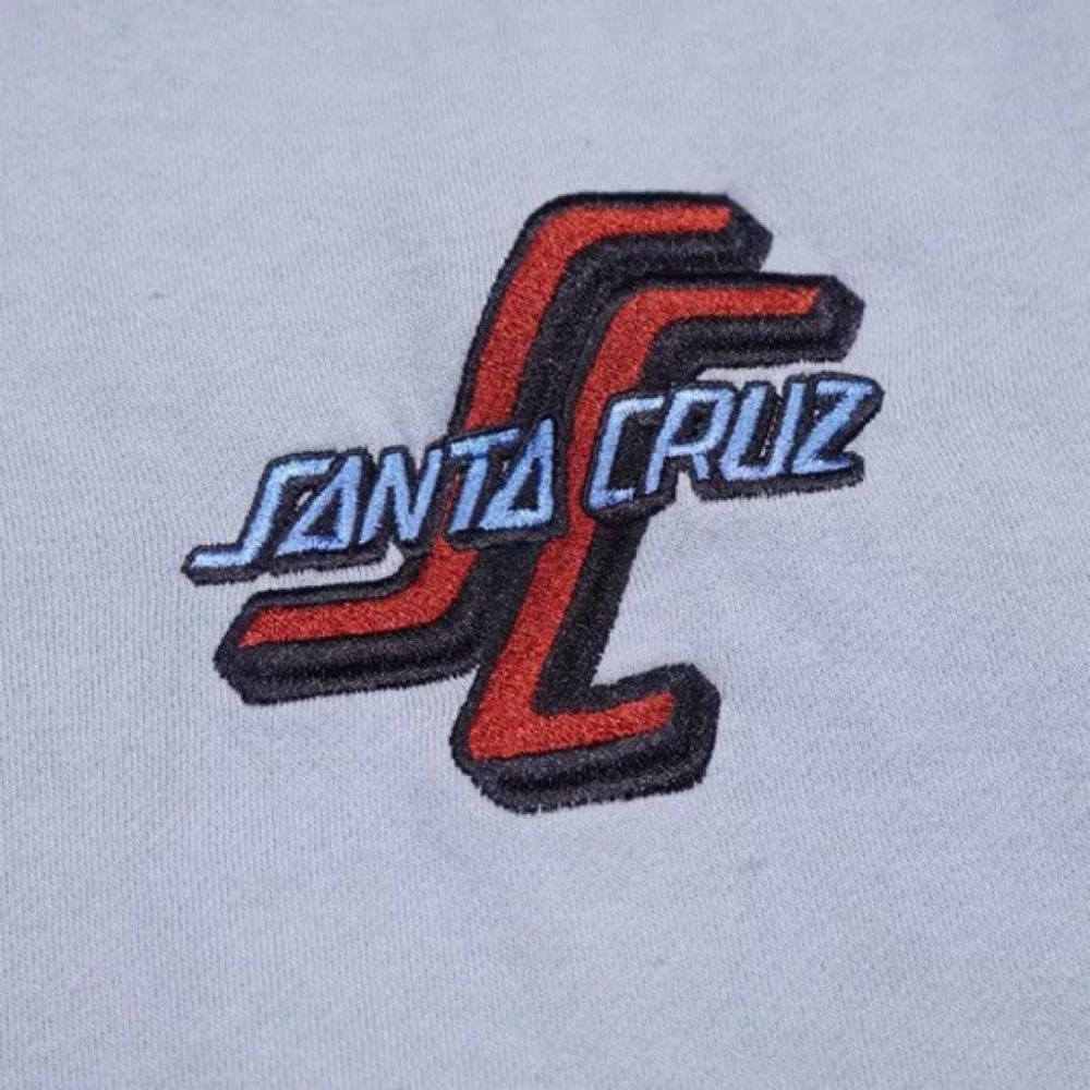 全新西海岸滑板大牌Santa Cruz raglan logo crewneck sweatshirt SZ M-細節圖5