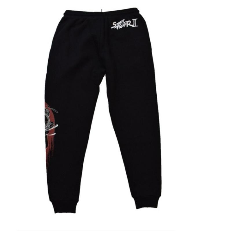 全新Graph x Capcom卡普空Street Fighter II快打旋風Jogger Pants慢跑棉褲 M-細節圖3
