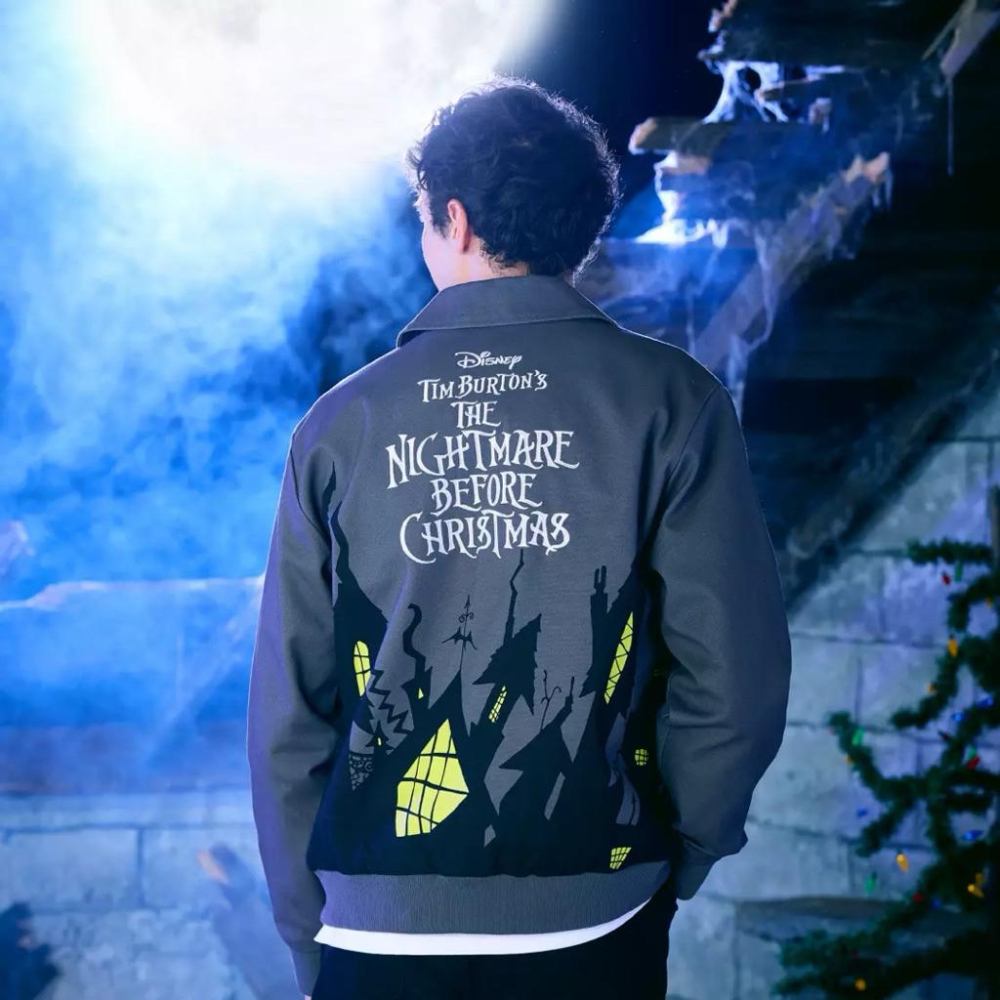 全新迪士尼聖誕驚魂夜夾克Disney The Nightmare Before Christmas Jacket L-細節圖4