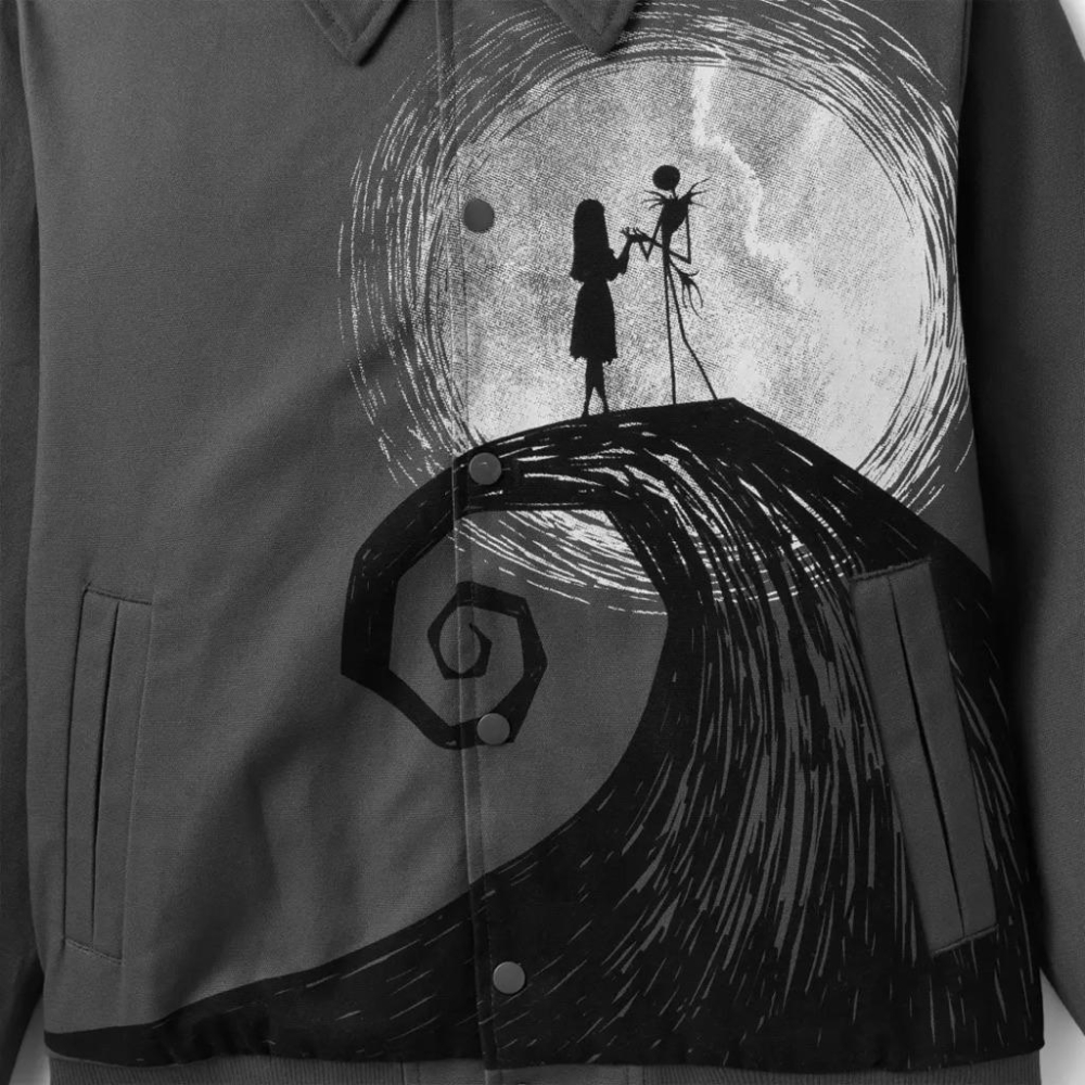 全新迪士尼聖誕驚魂夜夾克Disney The Nightmare Before Christmas Jacket L-細節圖6