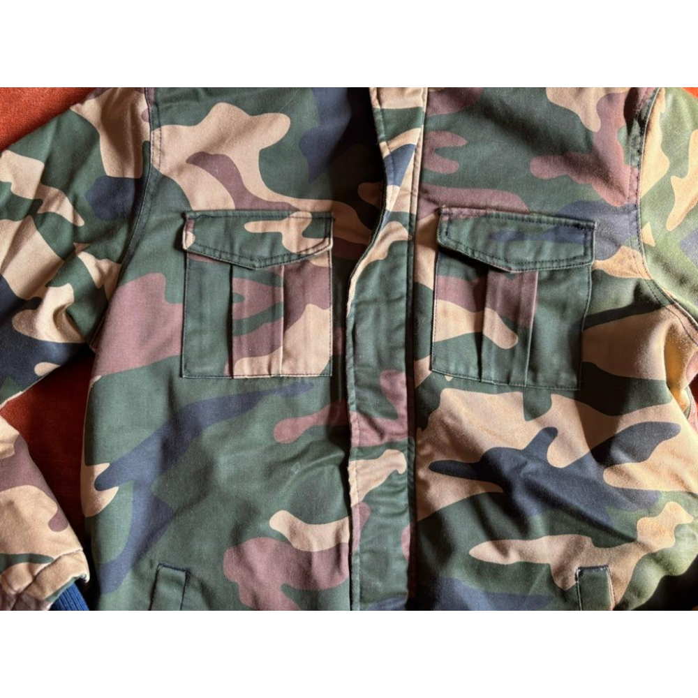 二手滑板大牌DC迷彩滑雪服外套 SZ S-細節圖3