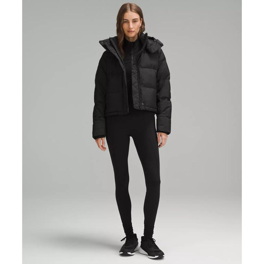 二手很新lululemon Wunder Puff 600-Down-Fill Cropped Jacket羽絨外套 6-細節圖2