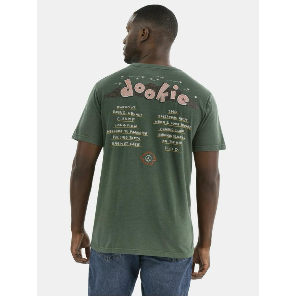 全新Green Day 年輕歲月合唱團Dookie短T SZ L/XL-細節圖3