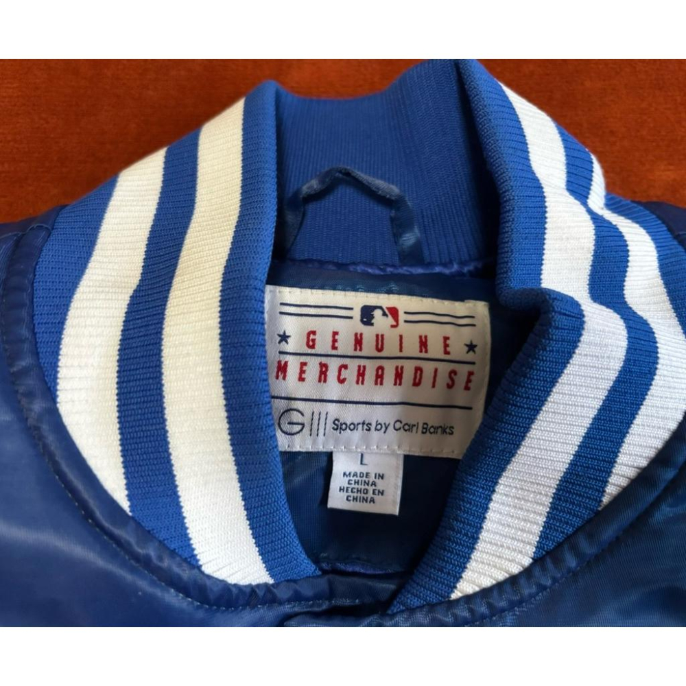 全新GIII MLB官方洛杉磯道奇LA Dodgers大谷翔平棒球外套  SZ L-細節圖3