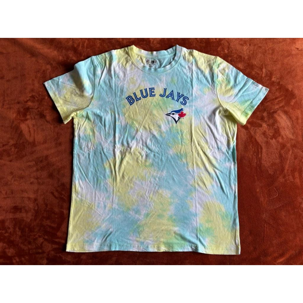 全新New Era MLB多倫多藍鳥Toronto Blue Jays渲染短T SZ XL-細節圖2