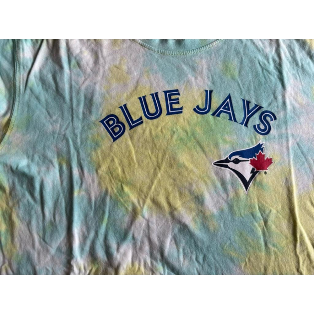 全新New Era MLB多倫多藍鳥Toronto Blue Jays渲染短T SZ XL-細節圖3