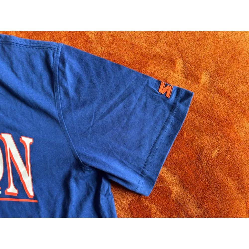 全新NHL STARTER EDMONTON OILERS艾德蒙特短T SZ M-細節圖3