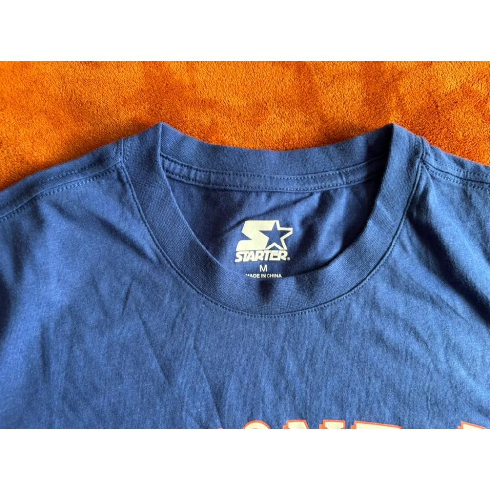 全新NHL STARTER EDMONTON OILERS艾德蒙特短T SZ M-細節圖4