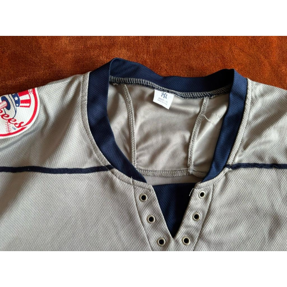 全新紐約洋基冰球球衣NY YANKEESBRONX NEW YORK STUBHUB SZ XL-細節圖3