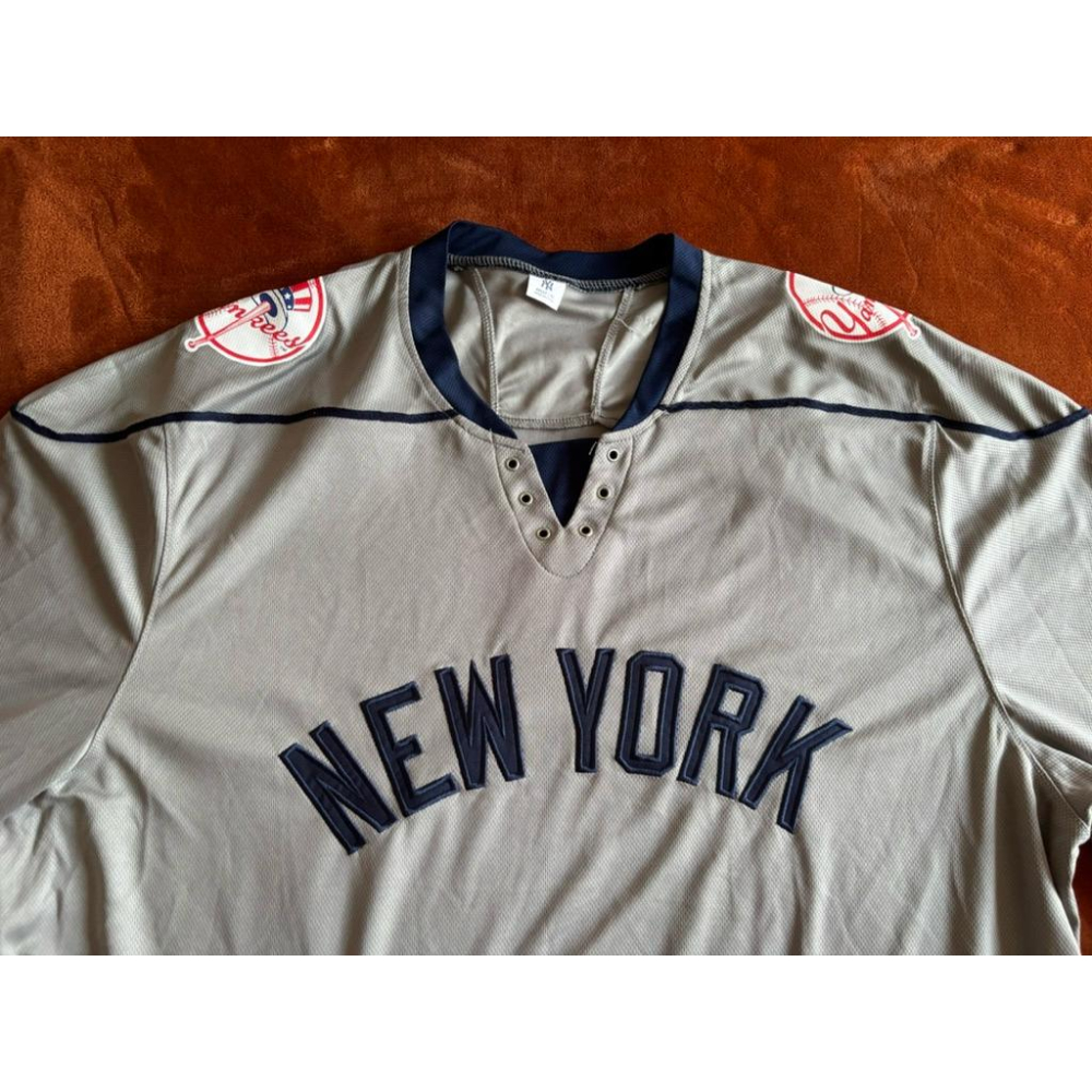 全新紐約洋基冰球球衣NY YANKEESBRONX NEW YORK STUBHUB SZ XL-細節圖5