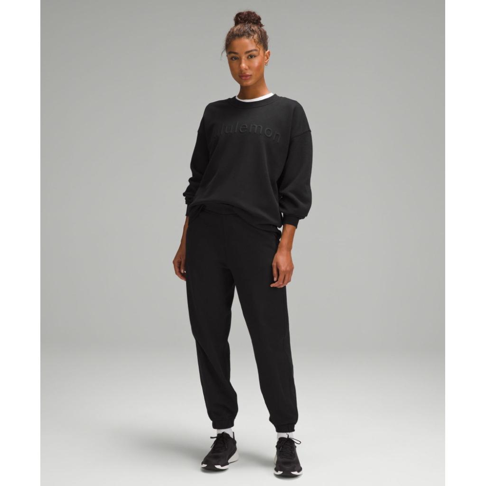 二手lululemon Perfectly Oversized Crew *Fleece大學T SZ 4-細節圖2
