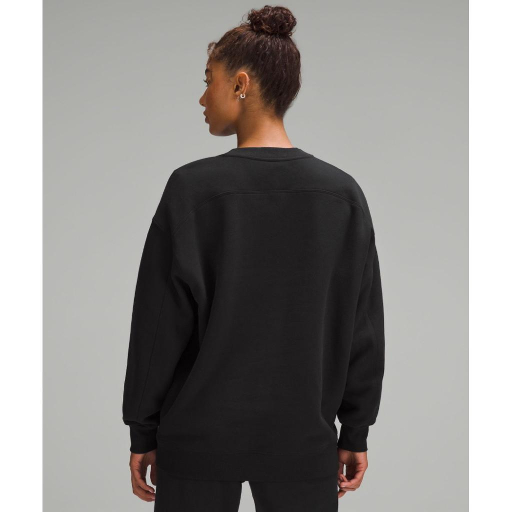 二手lululemon Perfectly Oversized Crew *Fleece大學T SZ 4-細節圖3