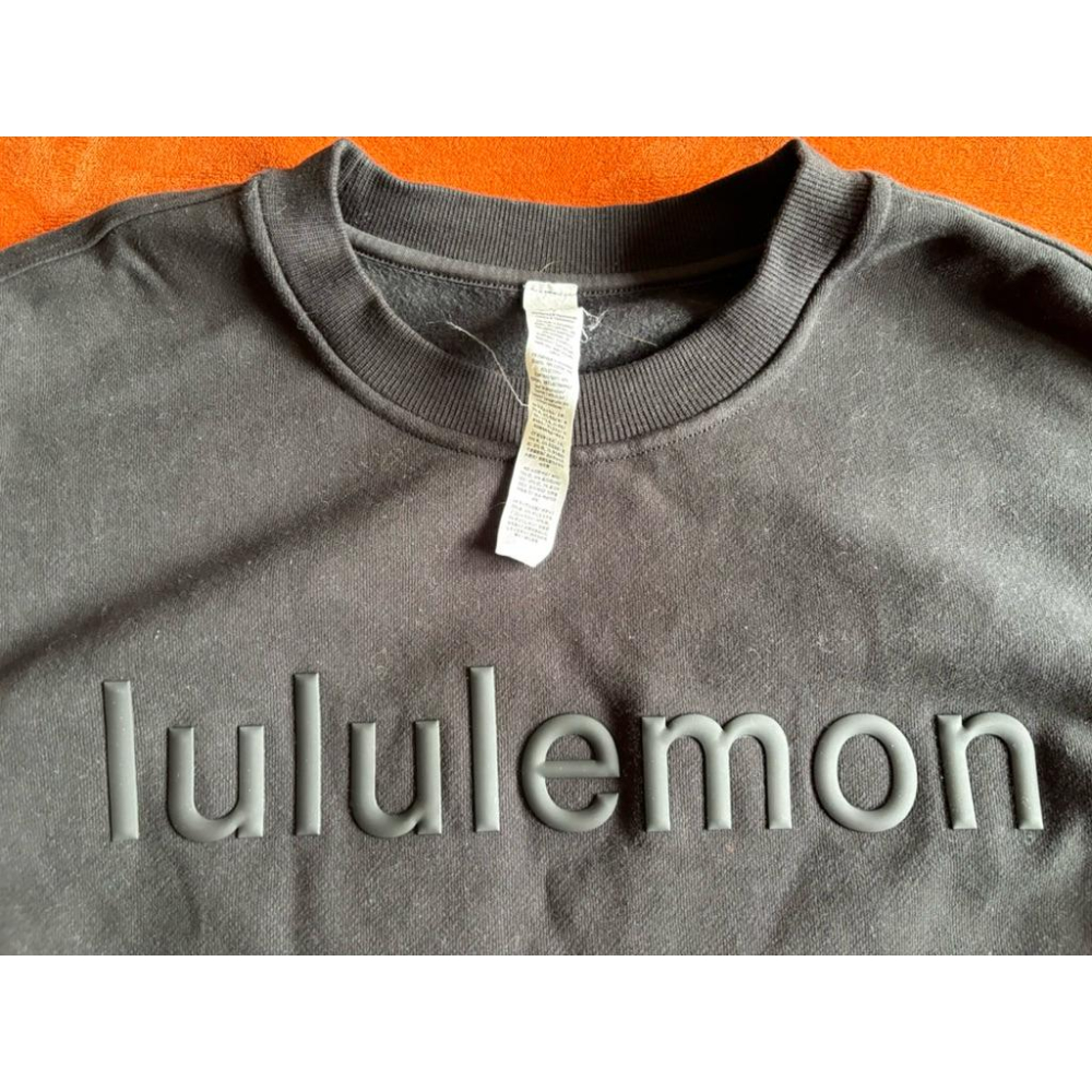 二手lululemon Perfectly Oversized Crew *Fleece大學T SZ 4-細節圖6