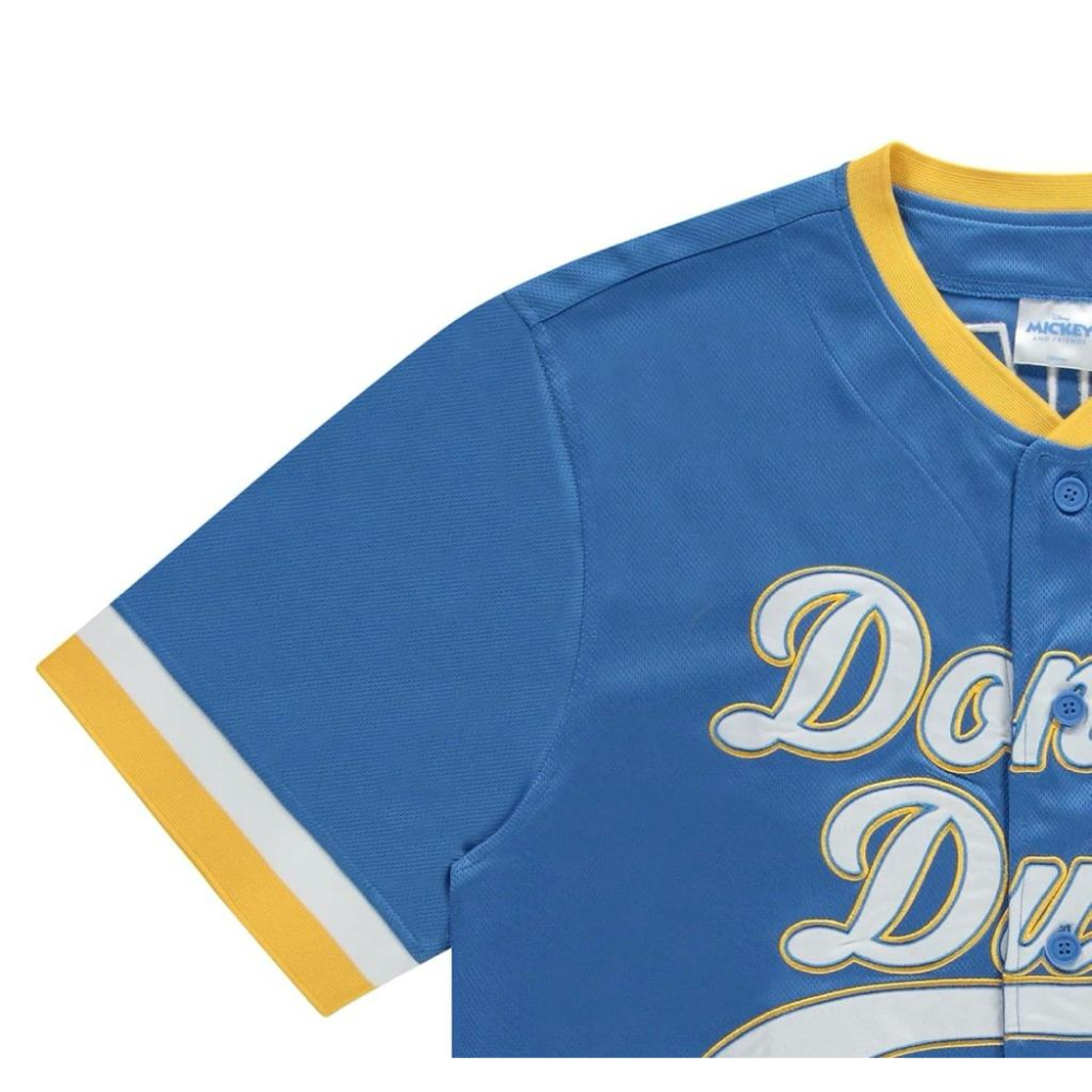 全新迪士尼Disney唐老鴨Donald Duck棒球球衣 SZ L-細節圖3