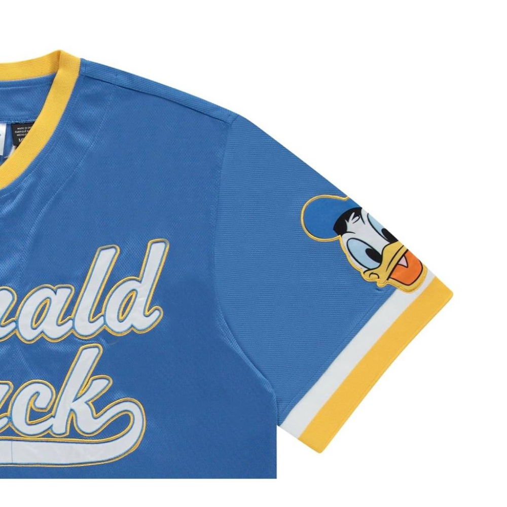 全新迪士尼Disney唐老鴨Donald Duck棒球球衣 SZ L-細節圖4