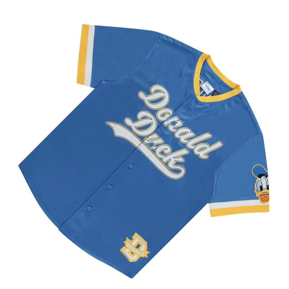 全新迪士尼Disney唐老鴨Donald Duck棒球球衣 SZ L-細節圖6