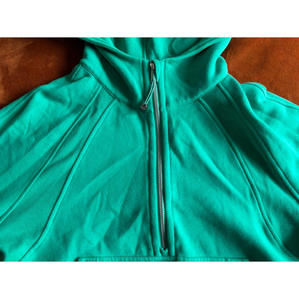 二手lululemon Scuba Oversized Half-Zip Hoodie帽T SZ M/L-細節圖2