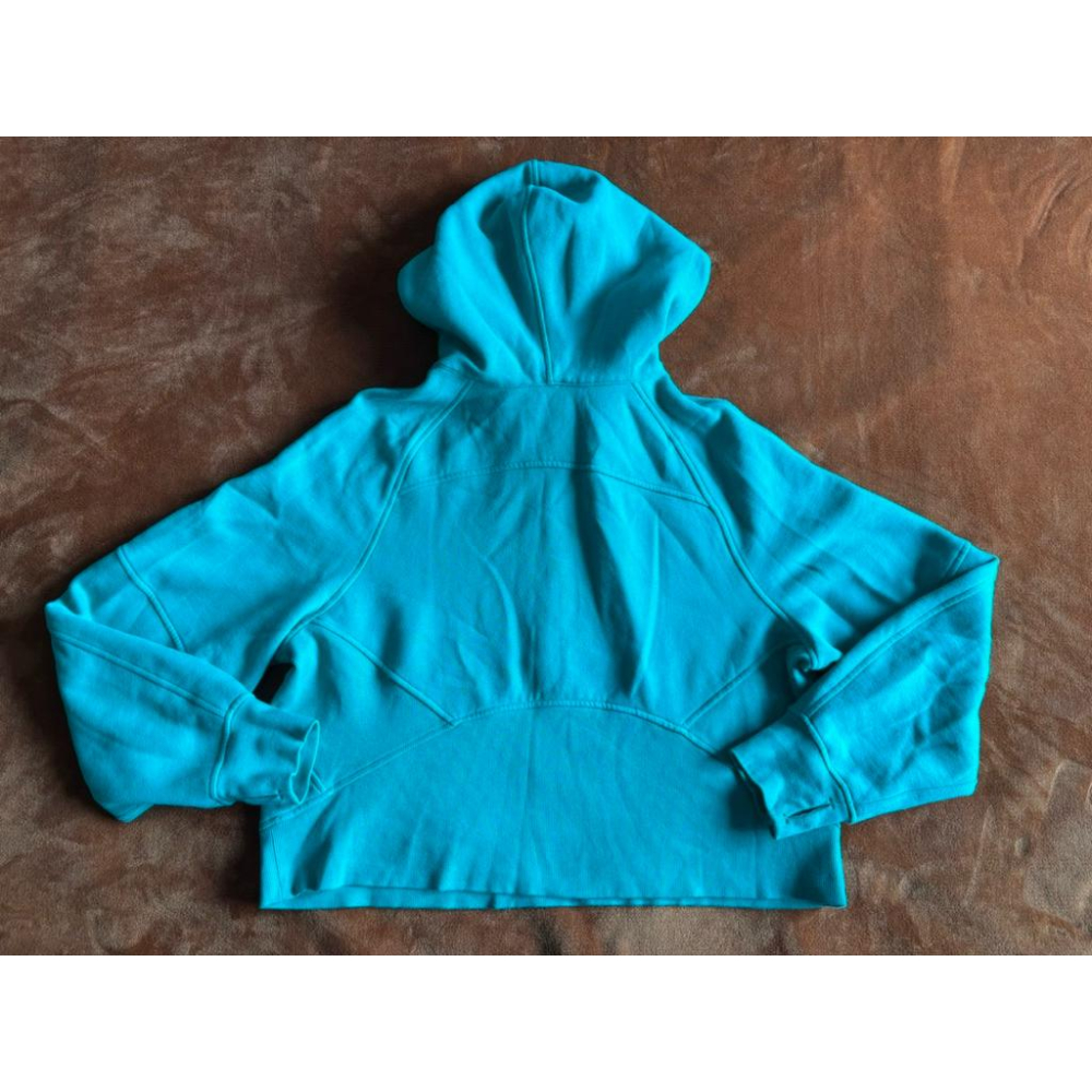 二手lululemon Scuba Oversized Half-Zip Hoodie帽T SZ M/L-細節圖5