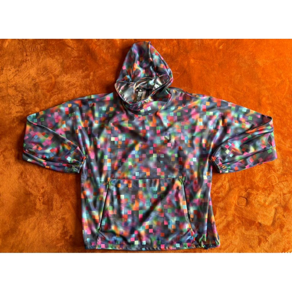 二手lululemon 網布套頭連帽上衣 Pride SZ S女生可穿LM3FLYS-細節圖6