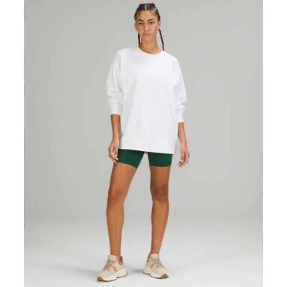 二手lululemon Perfectly Oversized Crew 大學T LW3EYVS SZ 6-細節圖2