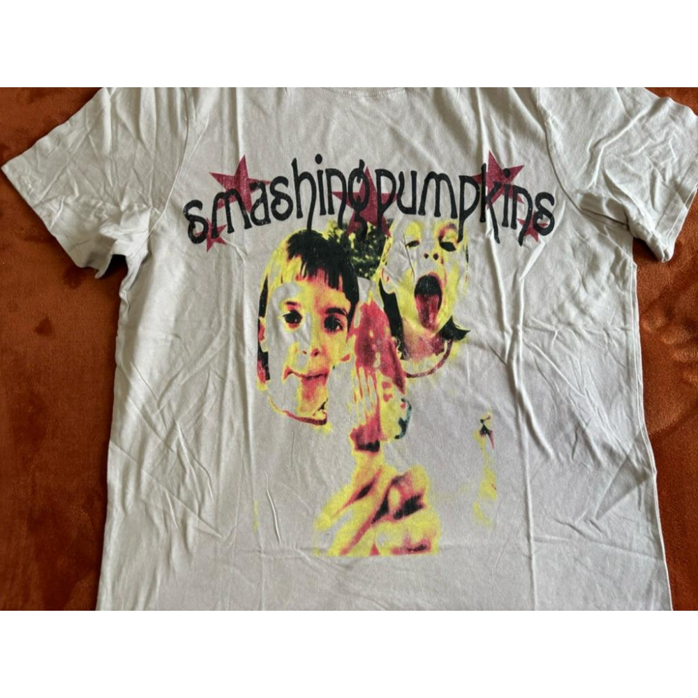 全新非凡人物Smashing Pumpkins官方專輯封面短T SZ M-細節圖2