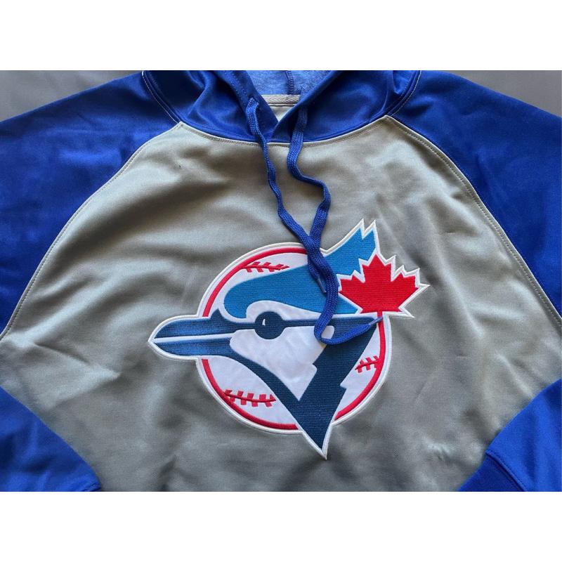 【J3】全新官方多倫多藍鳥Toronto Blue Jays帽T SZ  L-細節圖2