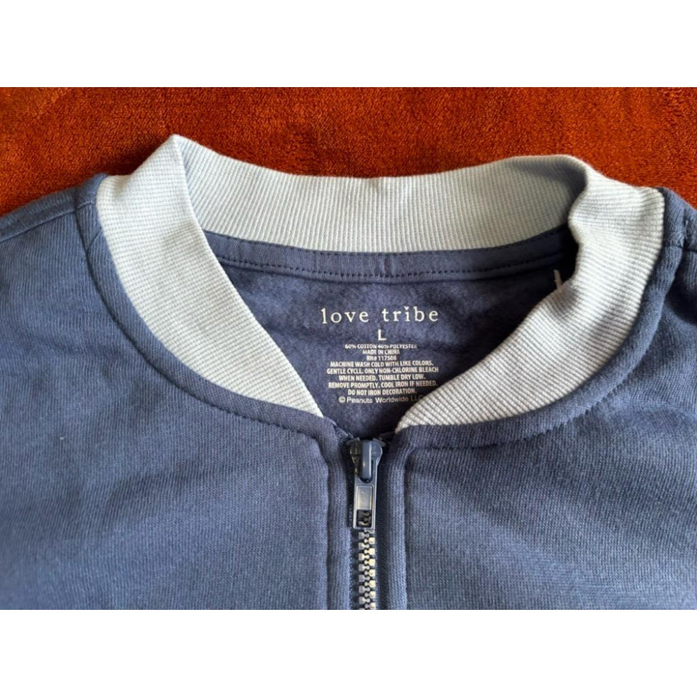 全新官方Peanuts Snoopy史努比棒球外套 SZ L-細節圖2