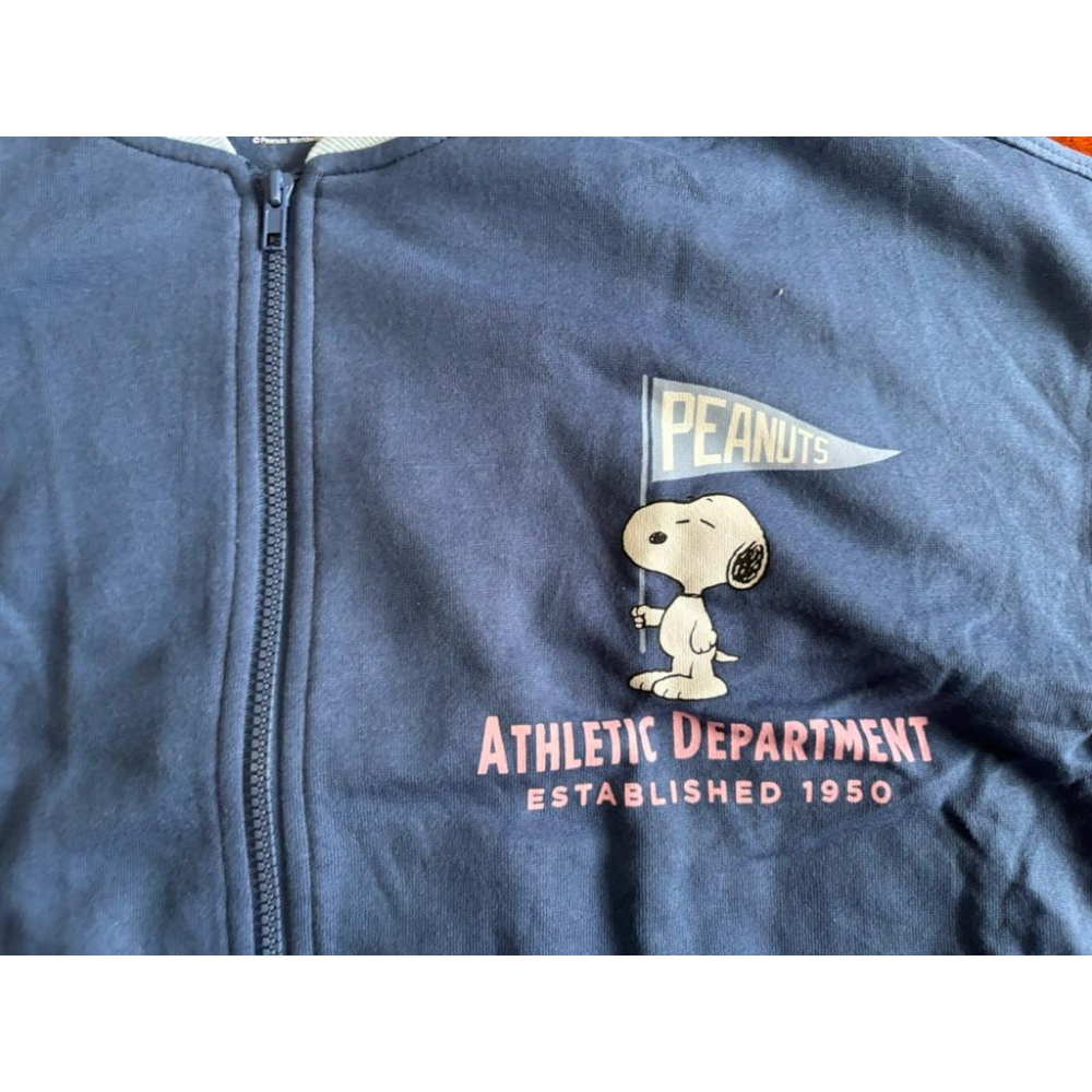 全新官方Peanuts Snoopy史努比棒球外套 SZ L-細節圖3