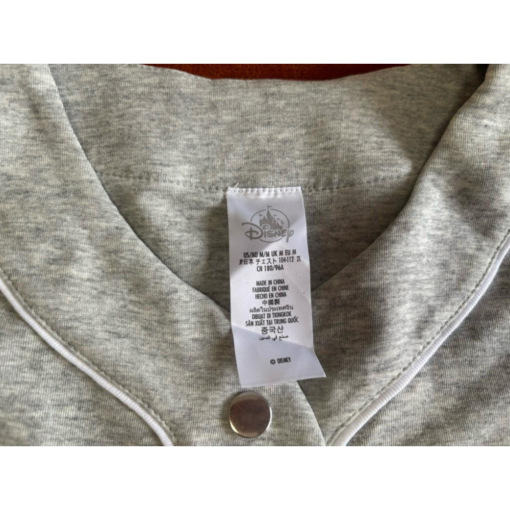 全新迪士尼Disneyland Sport棒球球衣 SZ M-細節圖6