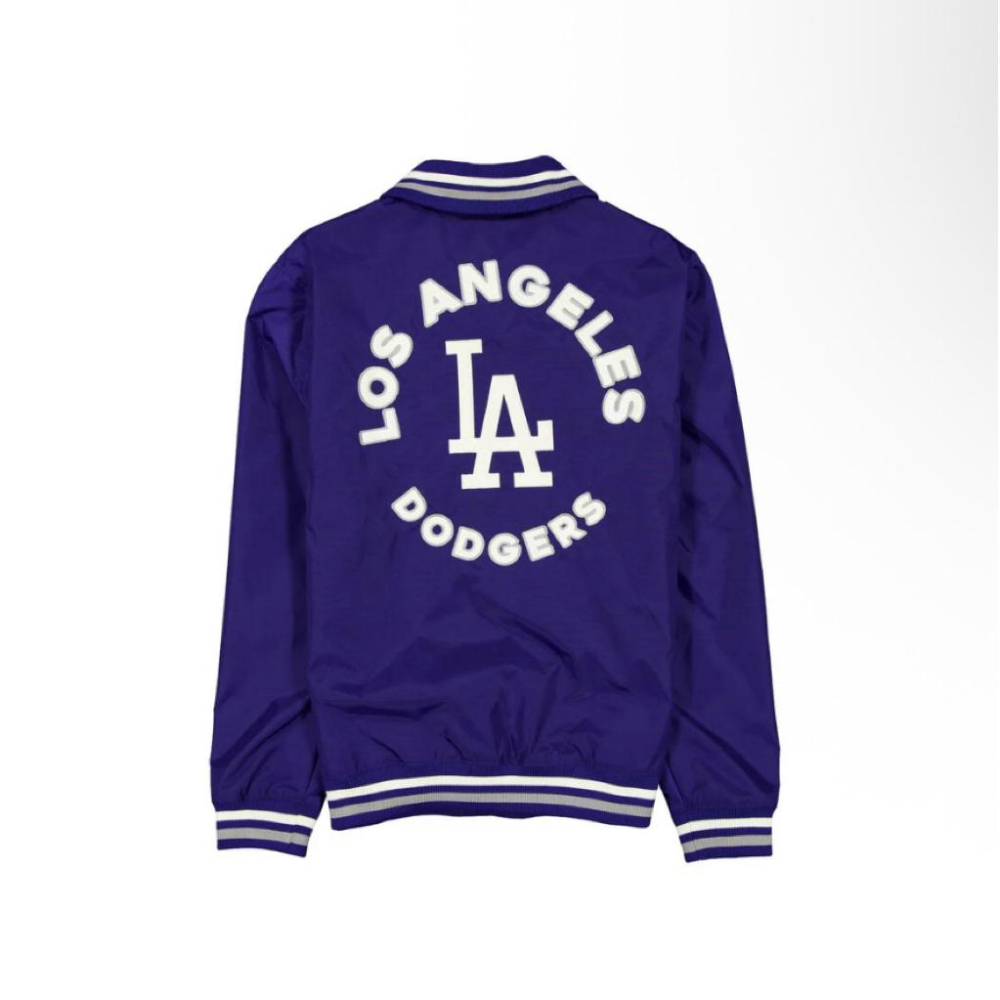 全新New Era洛杉磯道奇棒球外套Los Angeles Dodgers Throwback Jacket L-細節圖2