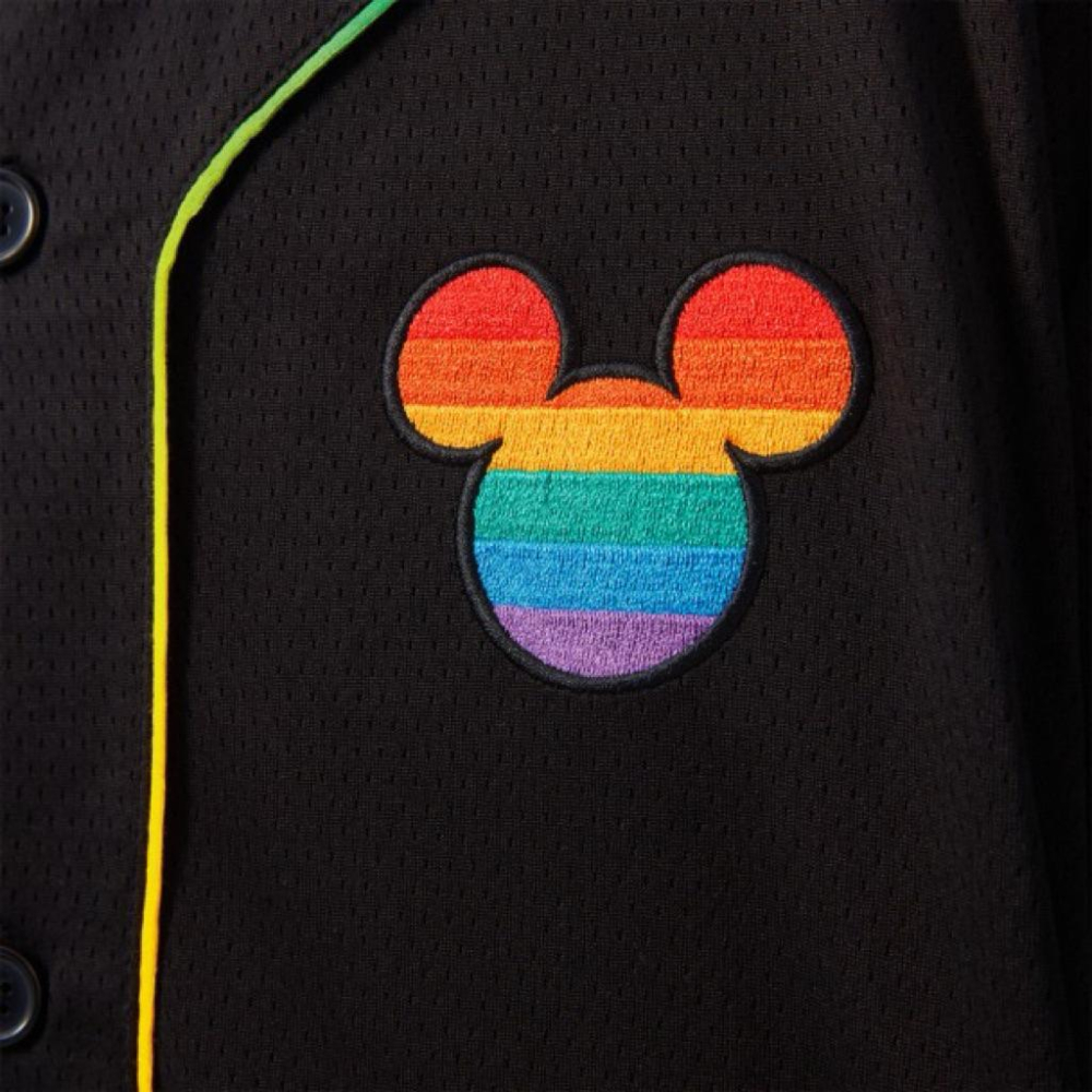 全新迪士尼Disney Pride Mickey Mouse米老鼠棒球球衣 SZ L-細節圖2