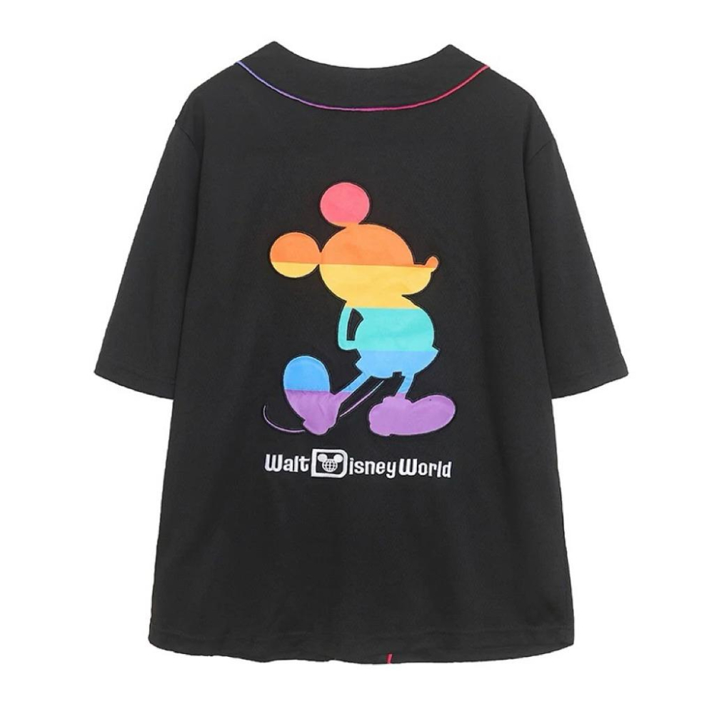 全新迪士尼Disney Pride Mickey Mouse米老鼠棒球球衣 SZ L-細節圖3