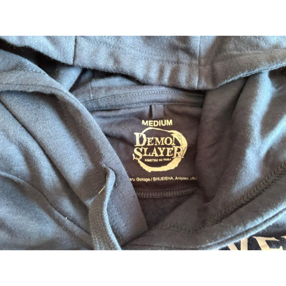 全新鬼滅之刃Demon Slayer官方帽T SZ M-細節圖3